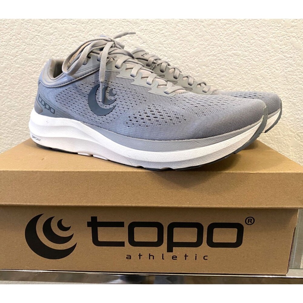 Topo Athletic Phantom 3 Road Running Athletic Shoe Men's 12.5 Gray 5 MM Drop